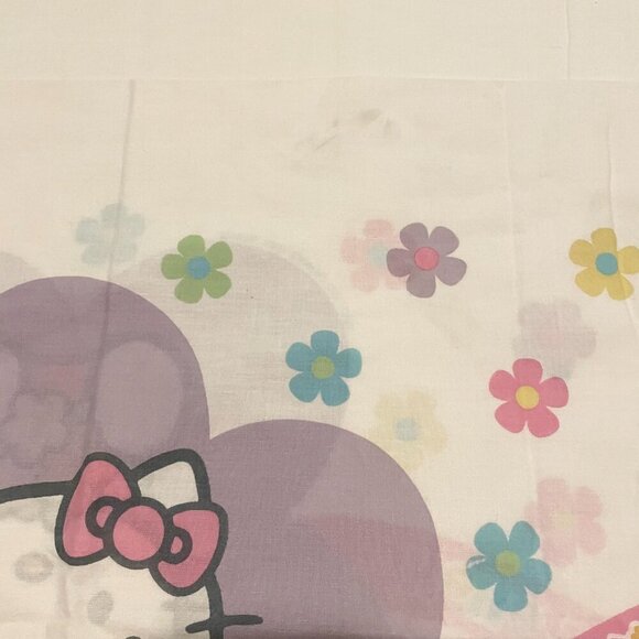 Vintage 2001 Hello Kitty Pillowcase 29 x 20 Inch - Picture 4 of 16